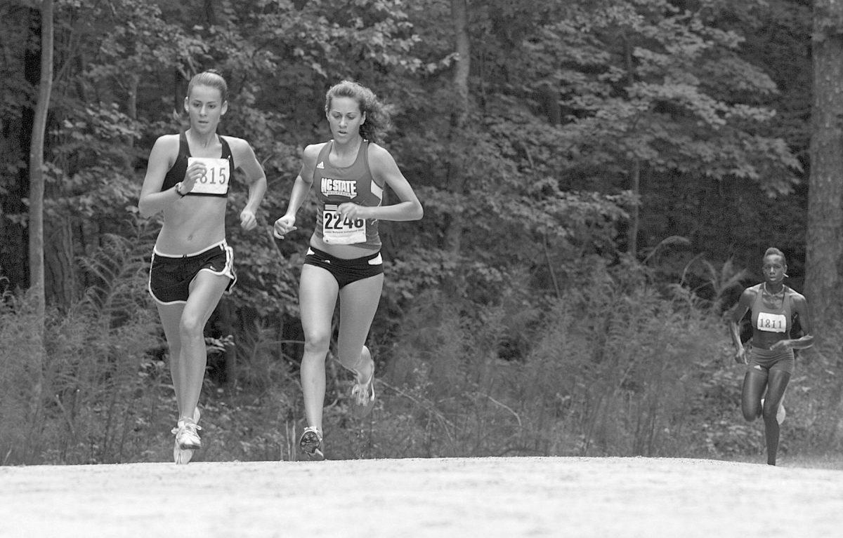State runners compete in the Wolfpack Invitational.