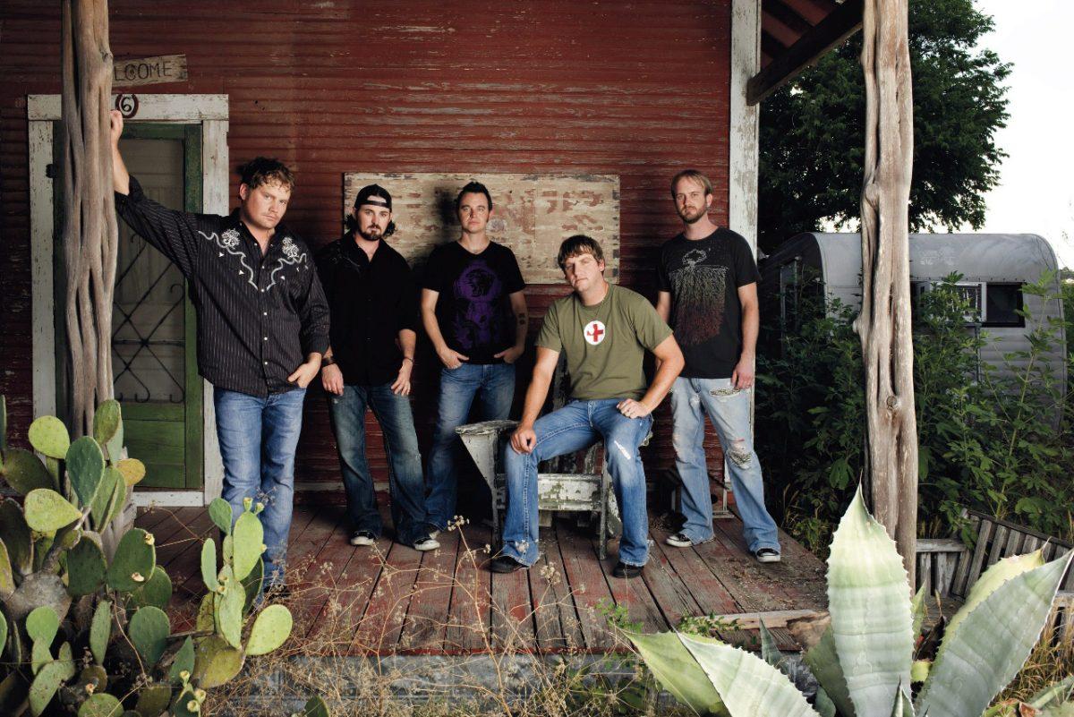 The Randy Rogers Band, from Left to Right