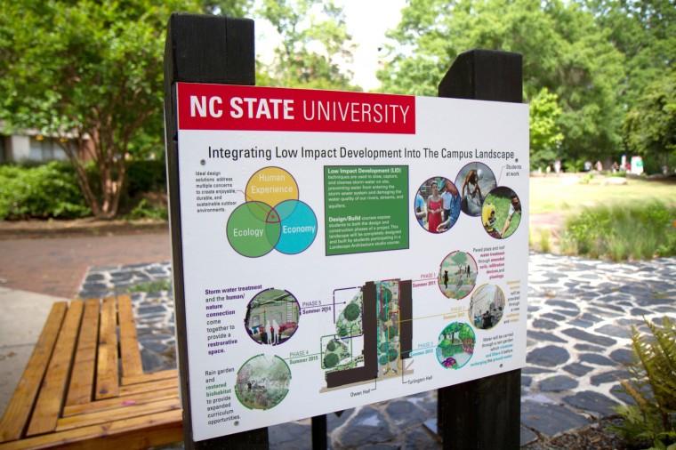 N.C. State gets sustainable mention, according to the Princeton Review.