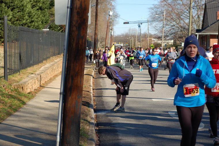 The 9th annual running of the Krispy Kreme Challenge took place Saturday, Feb. 9, 2013. All proceeds go to benefit the North Carolina Children's Hospital.