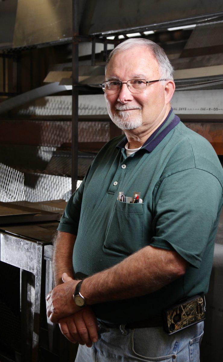David Buffaloe, instrument shop supervisor at the Bio&amp;Ag Research Shop.&#160;