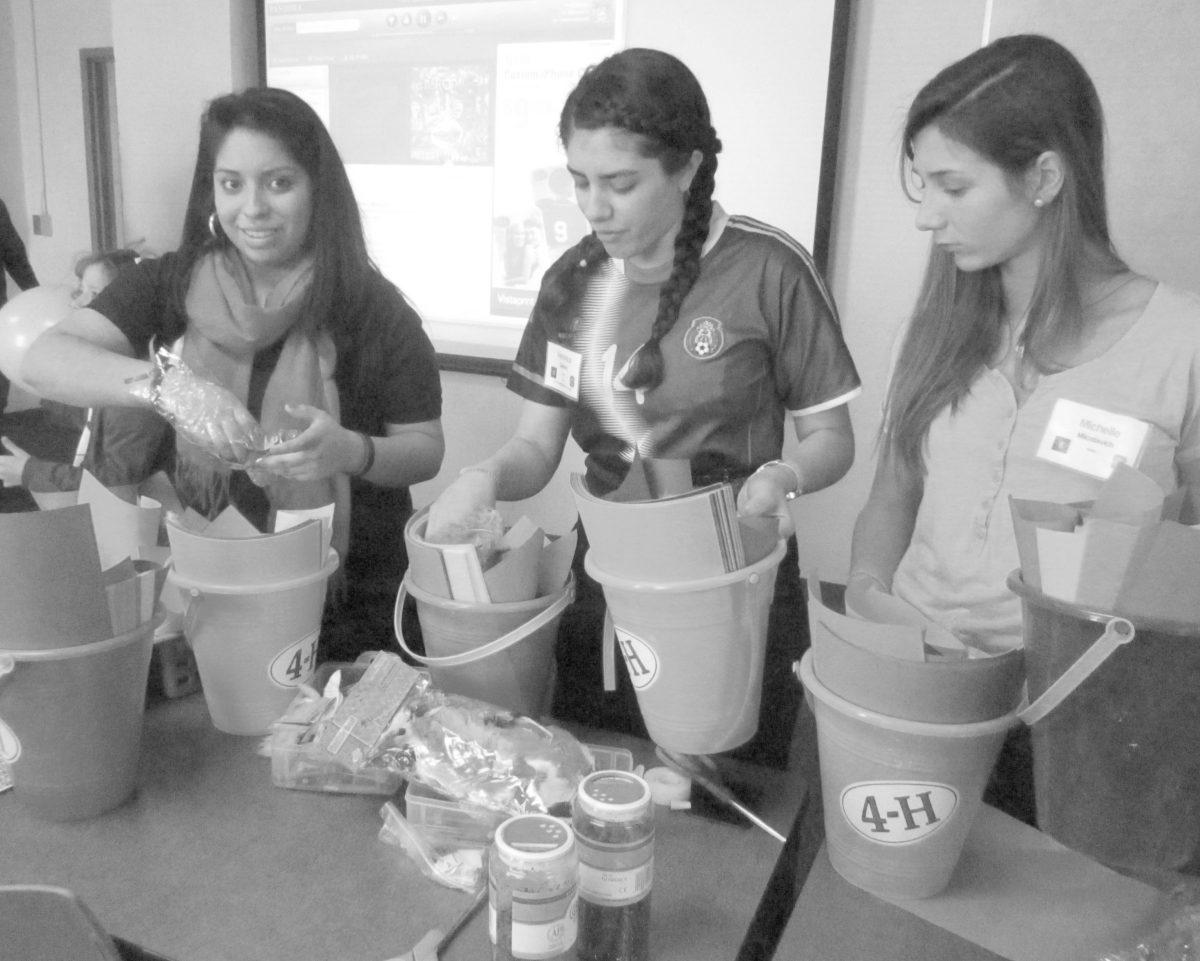 Estudiantes de N.C. State pasan tiempo con alumnos de colegios de varios condados de Carolina del Norte para animar a estudiantes aspirantes a perseguir carreras universitarias. Cortesia de Yolanda Mu&#241;oz