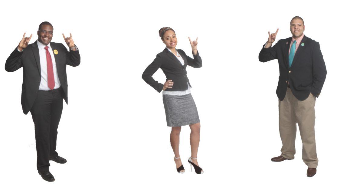 Meet the candidates: Matthew Williams, Lauren Collier and Dwayne O'Rear