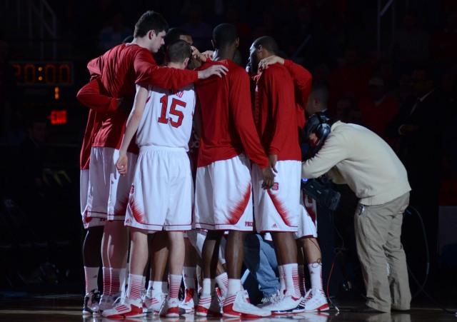 N.C. State defeats Virginia Tech 80-63 to advance through the first round of the ACC Tournament at Greensboro Coliseum Thursday, March 14, 2013.