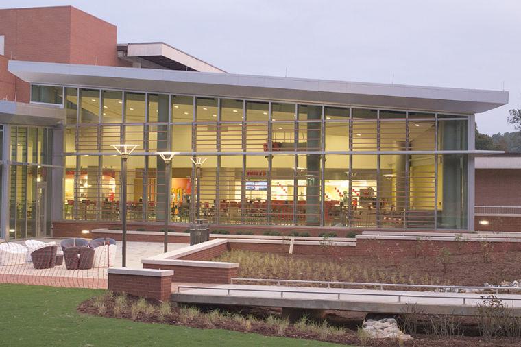 phase I of the Talley student union will open at 4 p.m. today