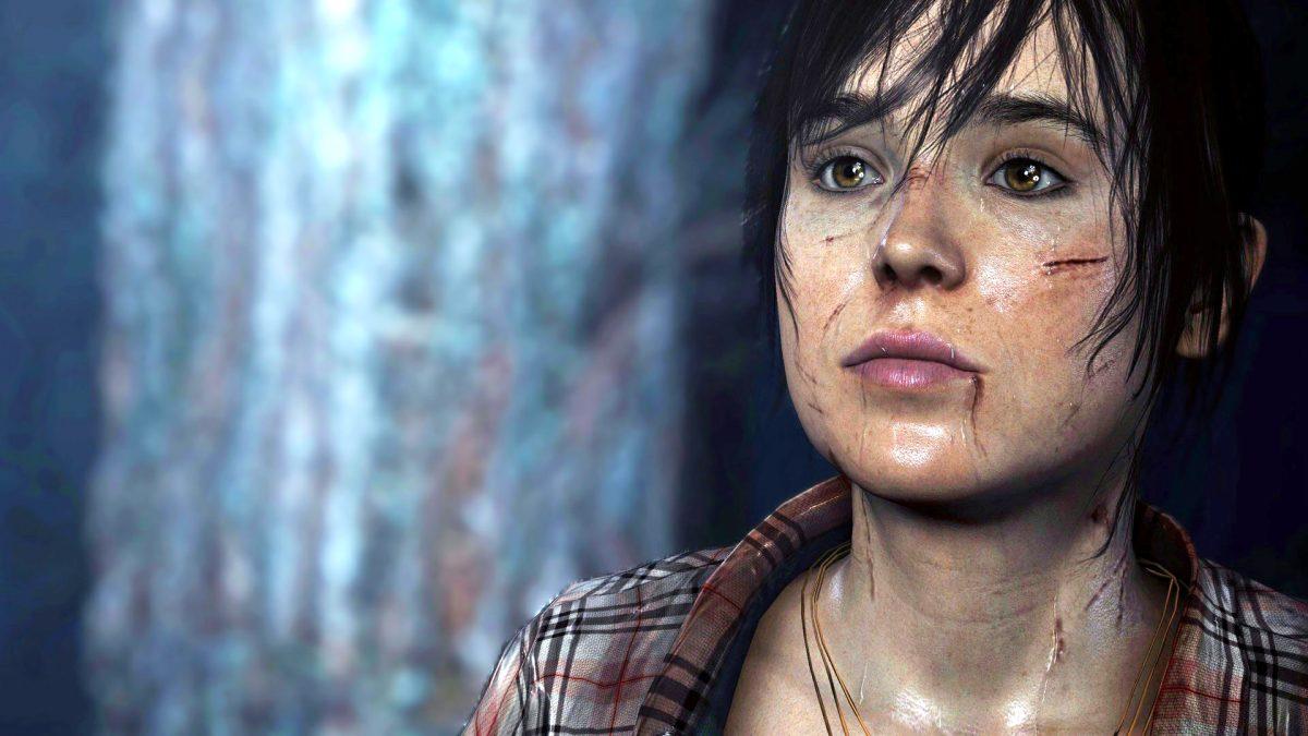 &#160;Ellen Page acted and voiced the role of Jodie Holmes, using facial sensors and CGI effects.