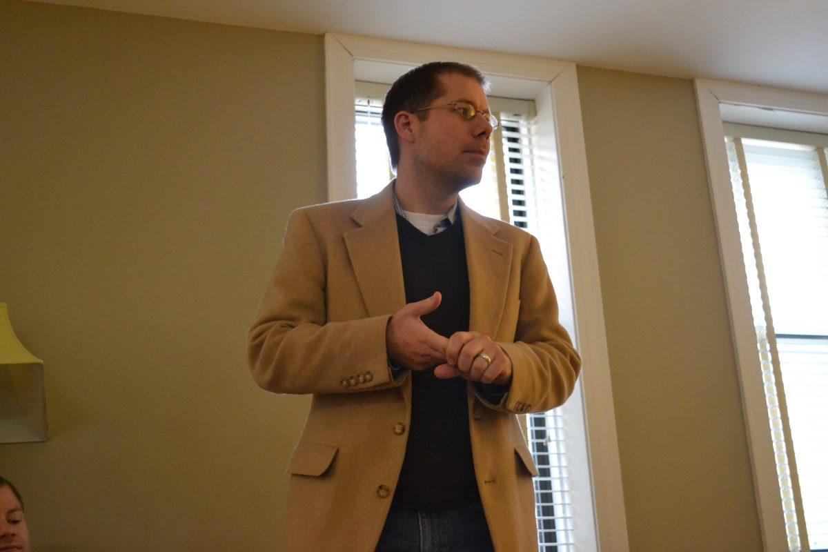 Aaron Stoller founded Research Unplugged in the fall of 2011. It started as an opportunity for faculty members to&#160;share their research stories, and it has evolved into a weekly student-and-faculty discussion.