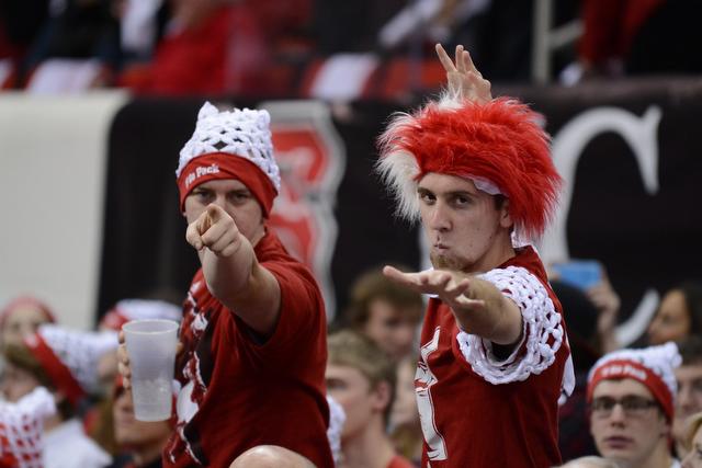 N.C. State defeats rival Wake Forest, 82-67, in PNC Arena Tuesday, Feb. 11, 2013.