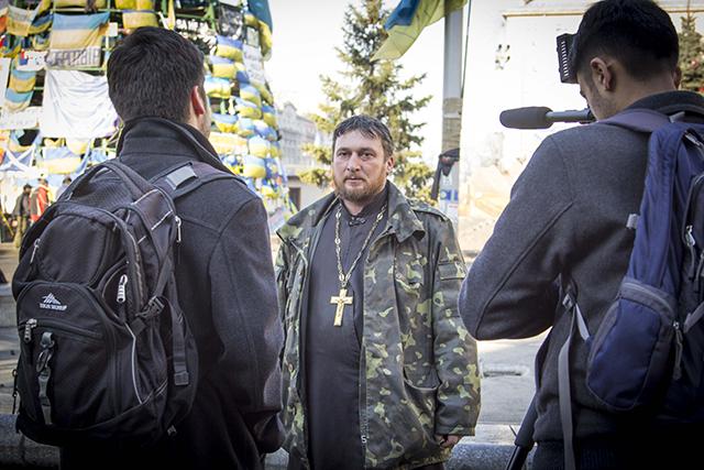 Students travel to Ukraine, document political unrest