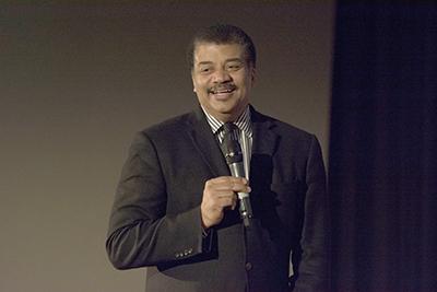 Neil deGrasse Tyson speaks at N.C. State.