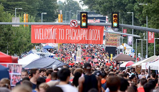 With over 45,000 NC State fans attending Packapalooza last year, the event on Hillsborough brought masses of people ranging from all ages.&#160;