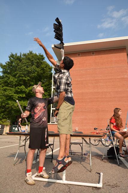 More than 55,000 people made it out to Hillsborough St. Saturday to celebrate the third annual Packapalooza street festival. &#160;Visitors had the opportunity to visit craft booths, meet Wolfpack athletes, tour the Belltower, taste a variety of street foods, and watch live musical performances.