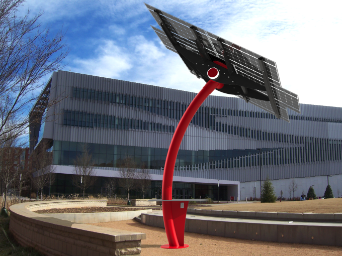 Park Scholars build a legacy of sustainability with solar flora at Hunt