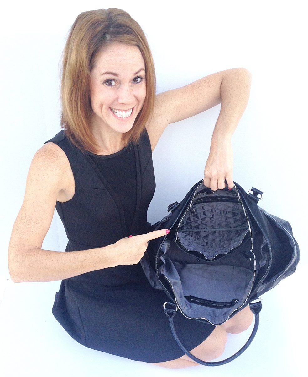 An NC State alumnus, Carol Sullivan, created a bag for "women-on-the-go" and took to Kickstarter to get funding.