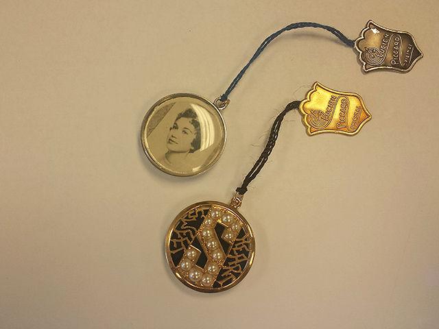 This piece was featured in the vintage jewelry show which took place in Cary.