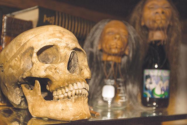 The Little Leviathan is home to a wide assortment of items such as taxidermic animals, fascinating art pieces, vintage medical equipment, and some artifacts that you would have to see to believe. The Little Leviathan is open year-round, Friday through Sunday from Noon-6 PM. Photo by Ben Salama.