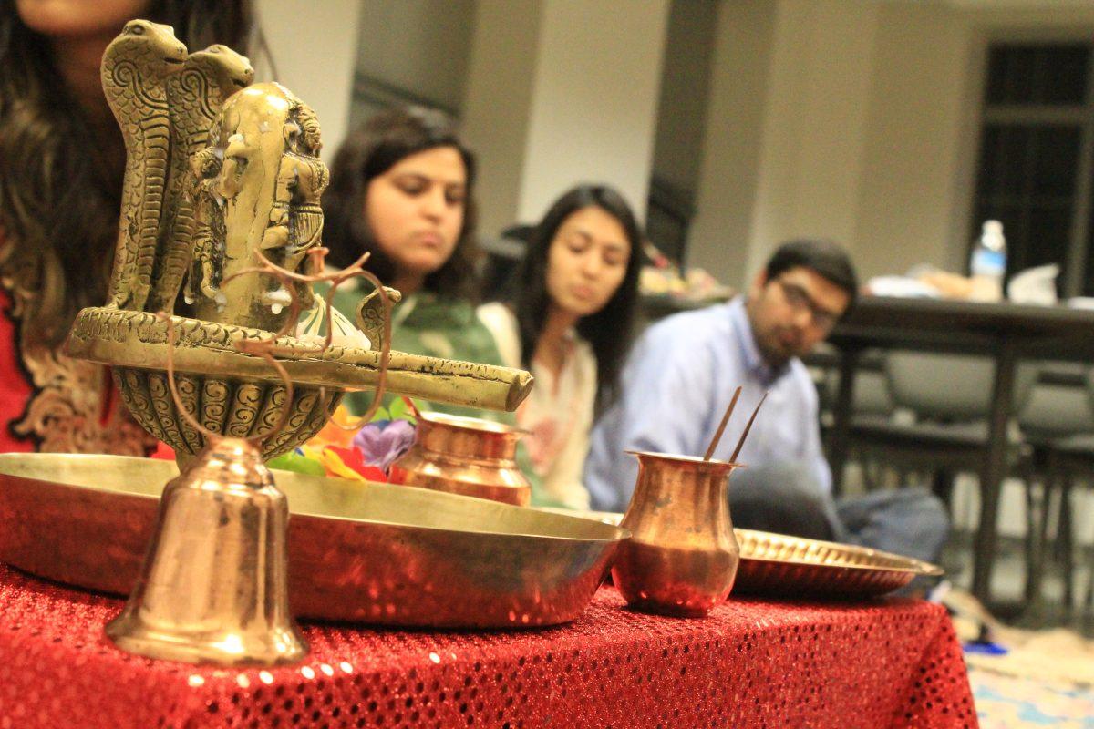 The members of NCSU Hindu Students Association celeberated "Mahashivratri" Sunday evening, Feb. 22, 2015 in Withers Hall. Maha Shivaratri is a Hindu festival celebrated annually in reverence of the god Shiva.