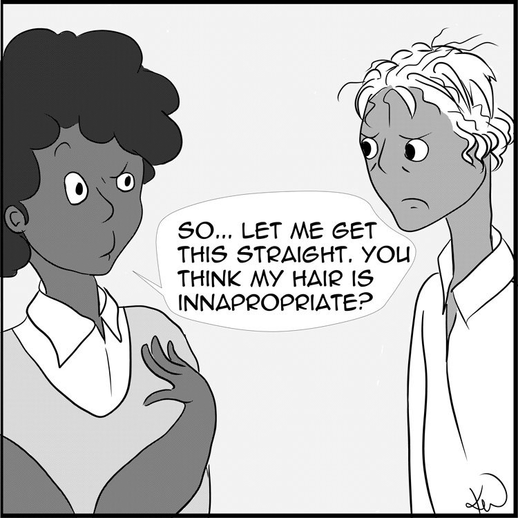 Working with natural hair