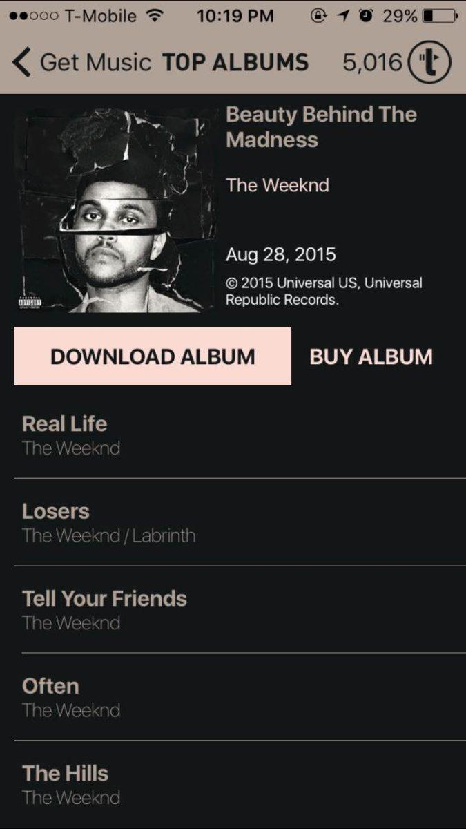 The app is free to download and gives users credits to download albums from watching advertisements. The app aims to mirror torrenting services while still compensating the artist.&#160;