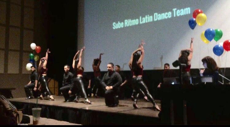 The Latin dance group, Sube Ritmo, performed at Mi Familia's event, Somos Talentosos, on April 16.&#160;