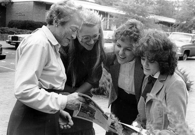 Katharine Stinson was the first woman to graduate from the College of Engineering in 1941. She sought a degree in mechanical engineering after an unanticipated encounter with Amelia Earhart.&#160;