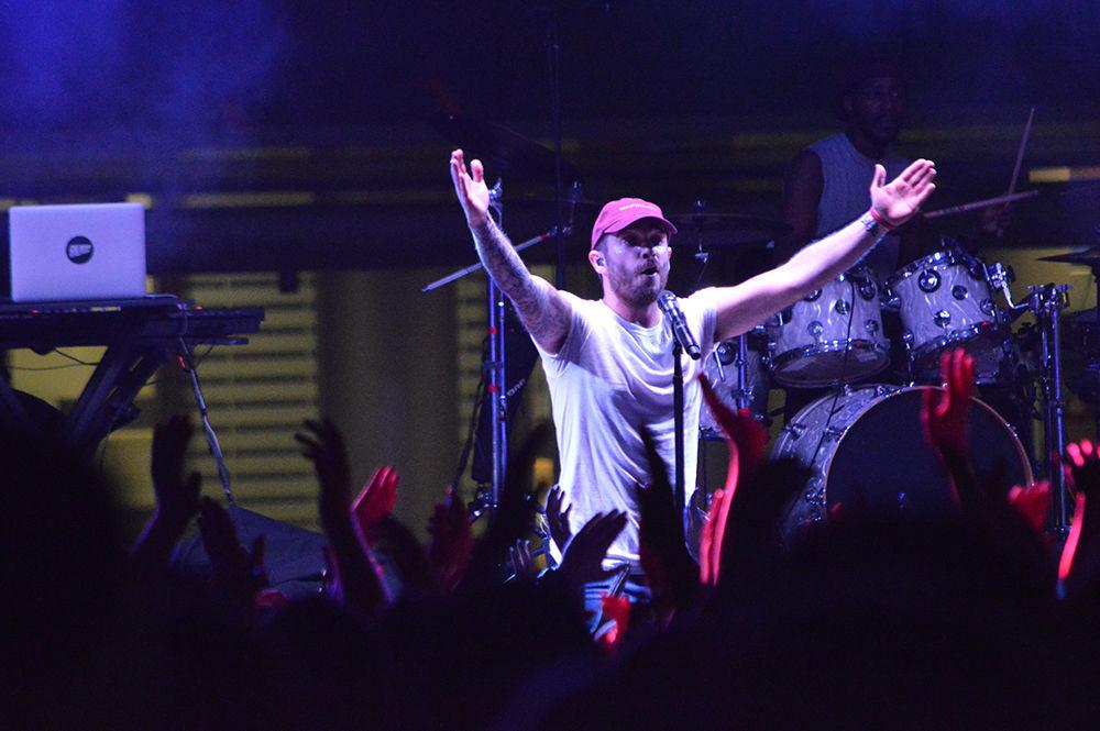 Grammy award-winner Jon Bellion headlines Wolfstock on Stafford Commons on Friday. Union Activities Board sponsored the Wolfstock concert that featured Lawrence, a soul-pop band from New York, and Grammy award-winner Jon Bellion to celebrate the last day of class.