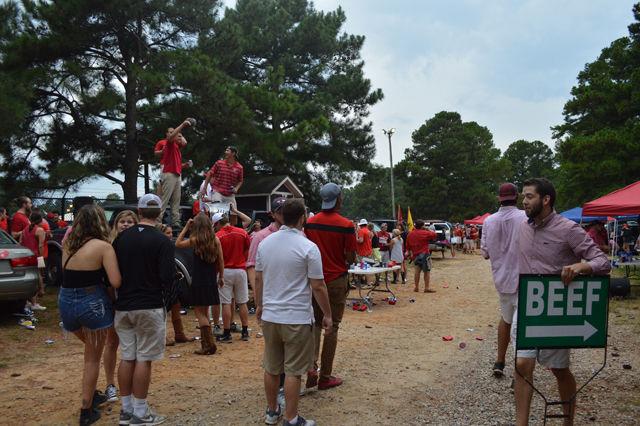 The lots, which include 1,500 parking spaces, were formerly reserved for season ticket holders at NC State football games.