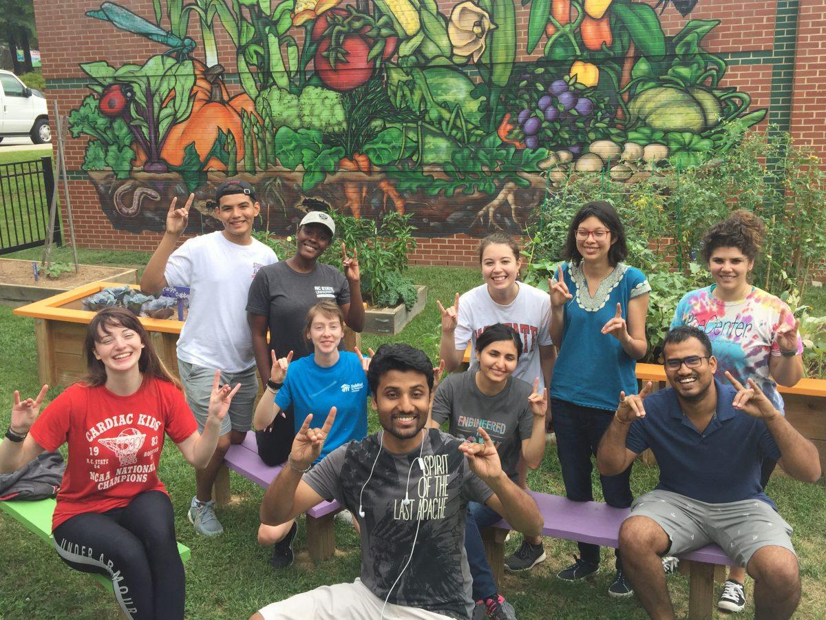 Mystery Service Saturdays are a chance for students to engage with their community through volunteer work. Students sign up to spend a day volunteering, and they are taken on &#8220;mystery&#8221; volunteer trip to a service location in North Carolina.