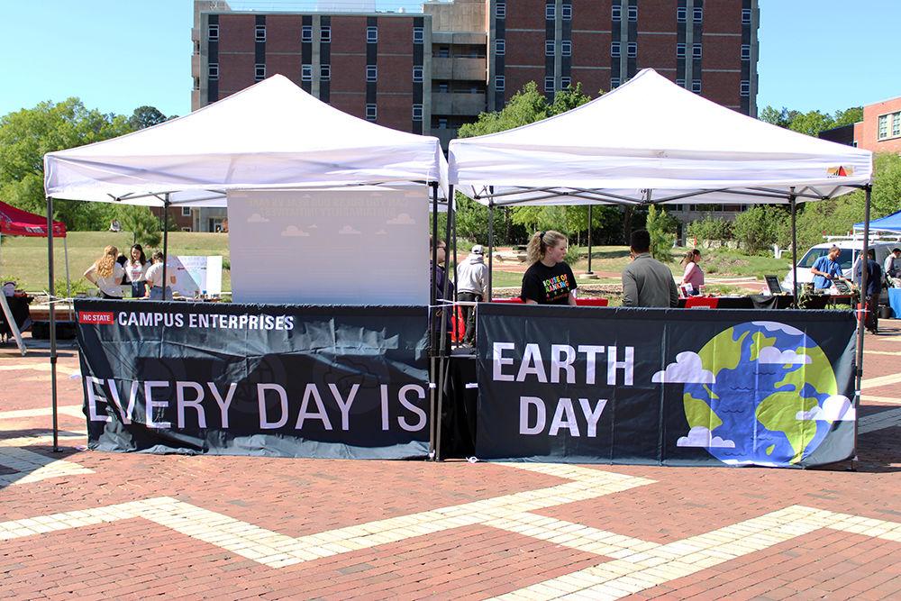 Earth Day is celebrated in the Brickyard as a part of Earth Fair on Monday, April 22. The fair emphasized the importance of protecting the environment that we live in.
