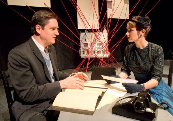 Pictured L-R, Gus Allen and Emily Yates.