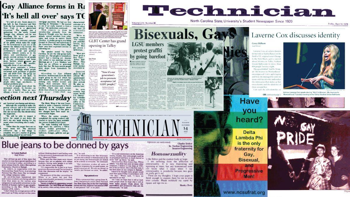 Technician LGBT archive collage