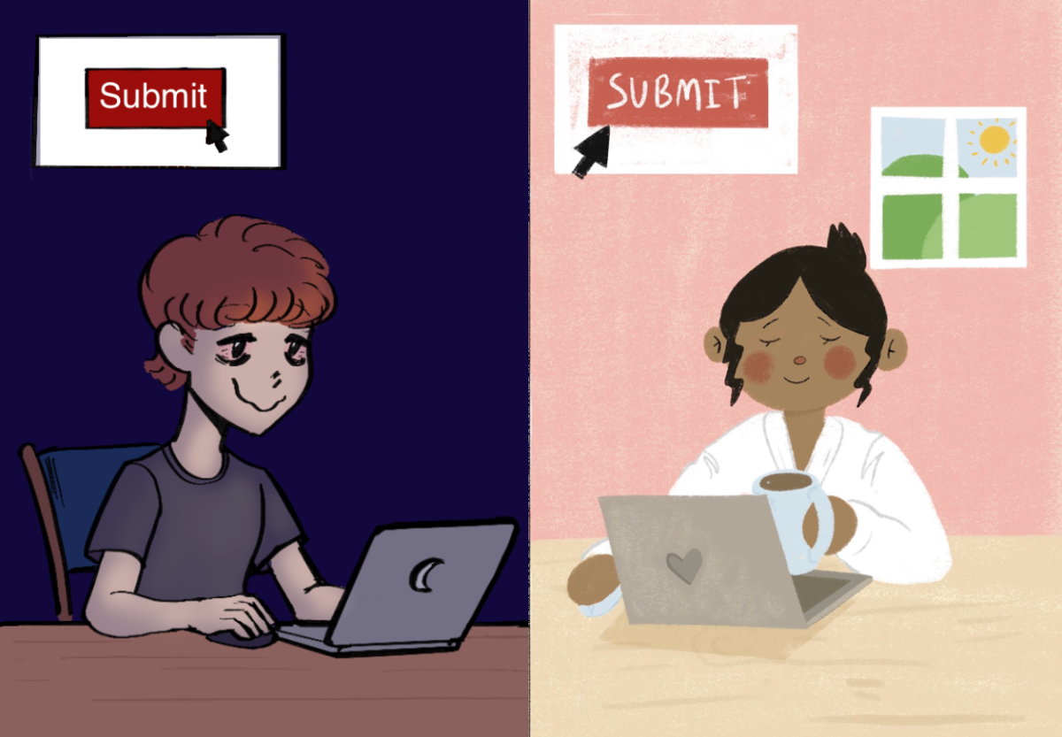 DUELING COLUMN: Assignments should be due at class time