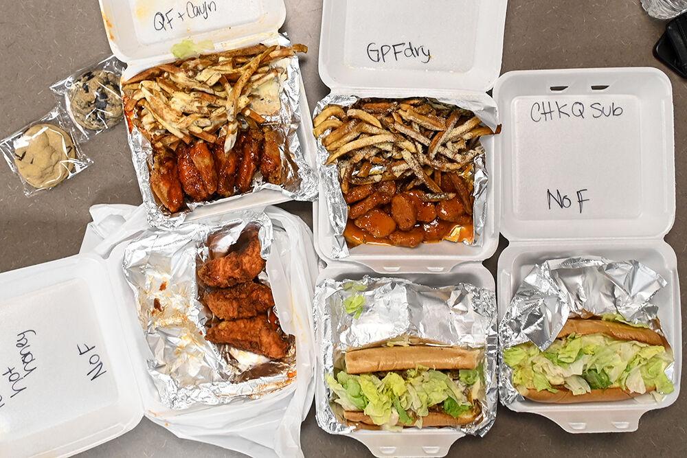Technician staff tries The Dankery, a restaurant new to Raleigh, at Witherspoon Student Center on Thursday, March 2, 2023. The Dankery started as a food truck and then became an established brick-and-mortar location in Durham, NC in 2019.