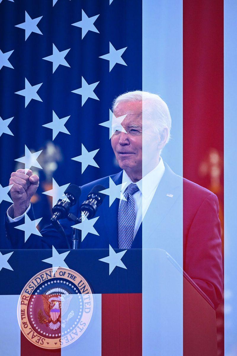 President Joe Biden delivers speech at the Abbotts Creek Community Center in Raleigh, NC on Thursday, Jan. 18, 2024. President Biden spoke on new investments to connect North Carolina homes to high-speed internet, new, faster rail lines and other developments as a part of the Biden-Harris Administration&#8217;s Investing in America agenda.