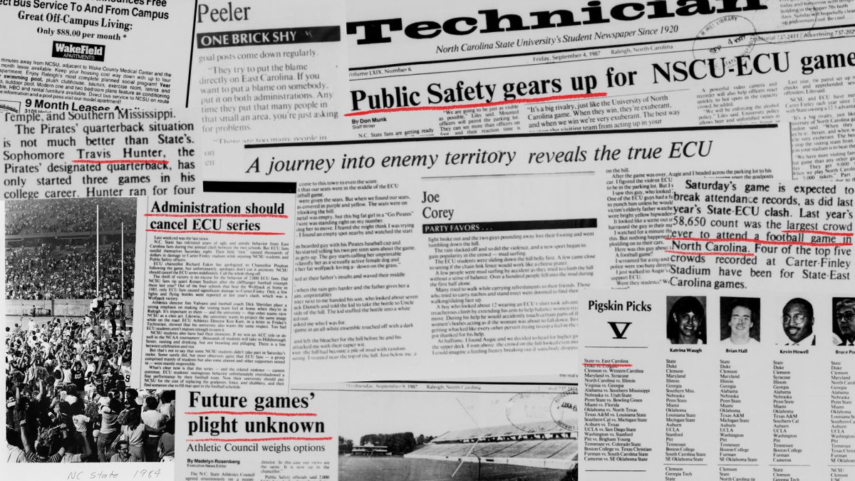 Archives revisited: Riot at Carter-Finley