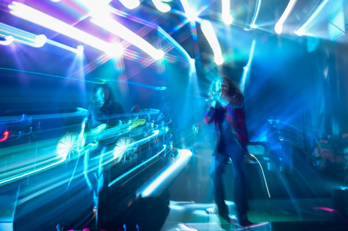 My Morning Jacket performs during day two of the Hopscotch Music Festival in Raleigh, NC on Friday, Sept. 5, 2025. My Morning Jacket headlined the stage at City Plaza.