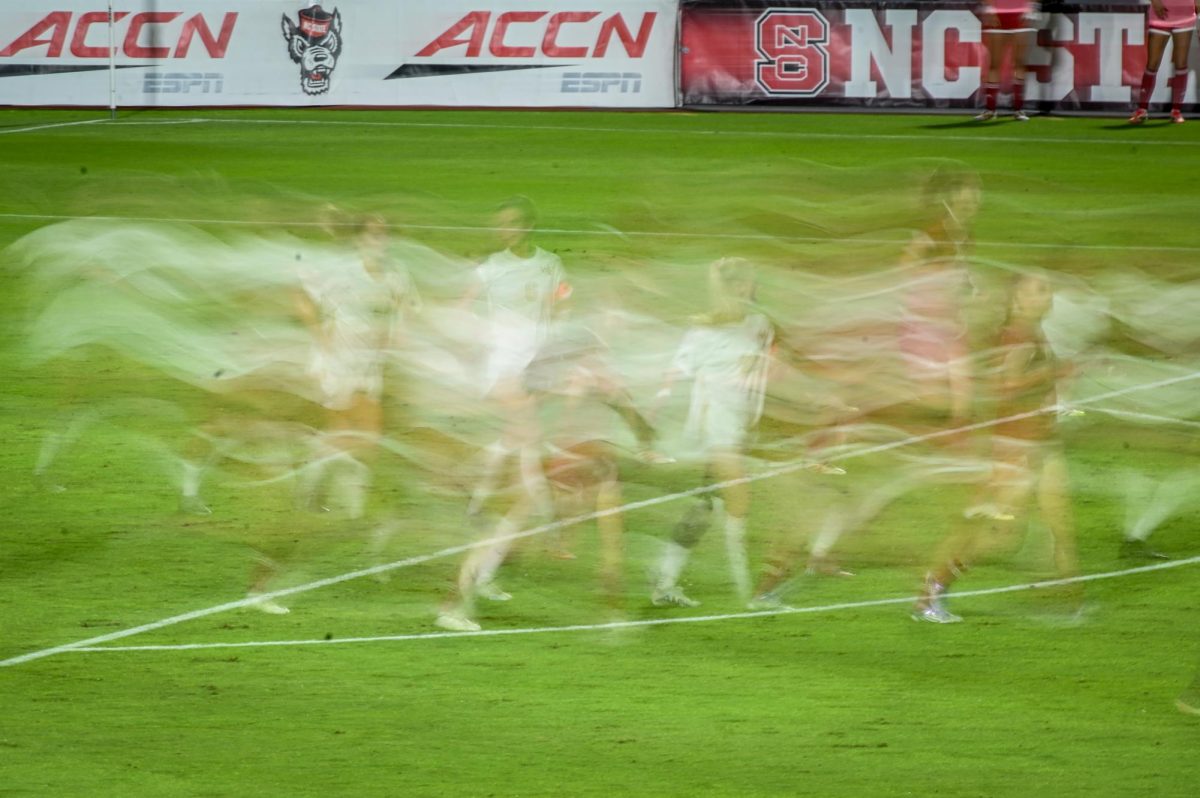 NC State's Women's Soccer team defeated Wake Forest 2-1 in Dail Soccer Stadium on Thursday, Oct. 2, 2025.