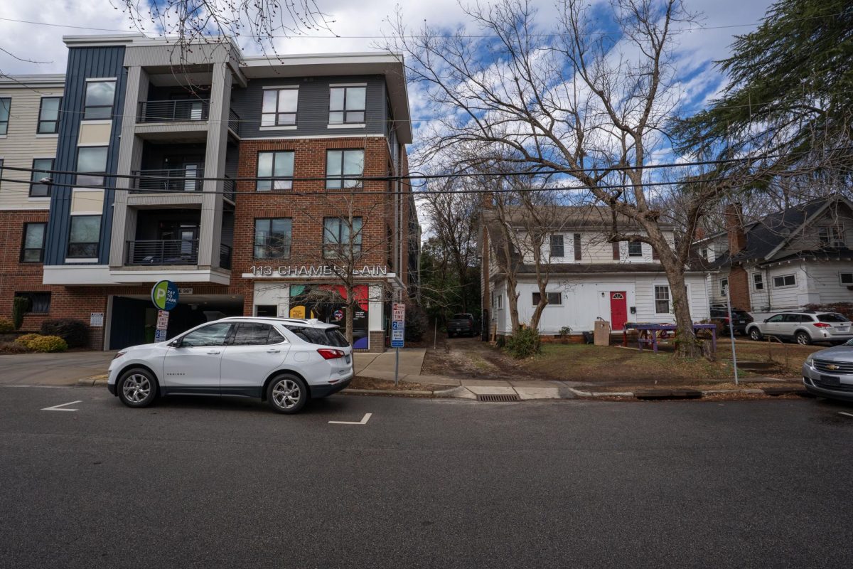 Apartments seen on Chamberlain Street developed in 2019.