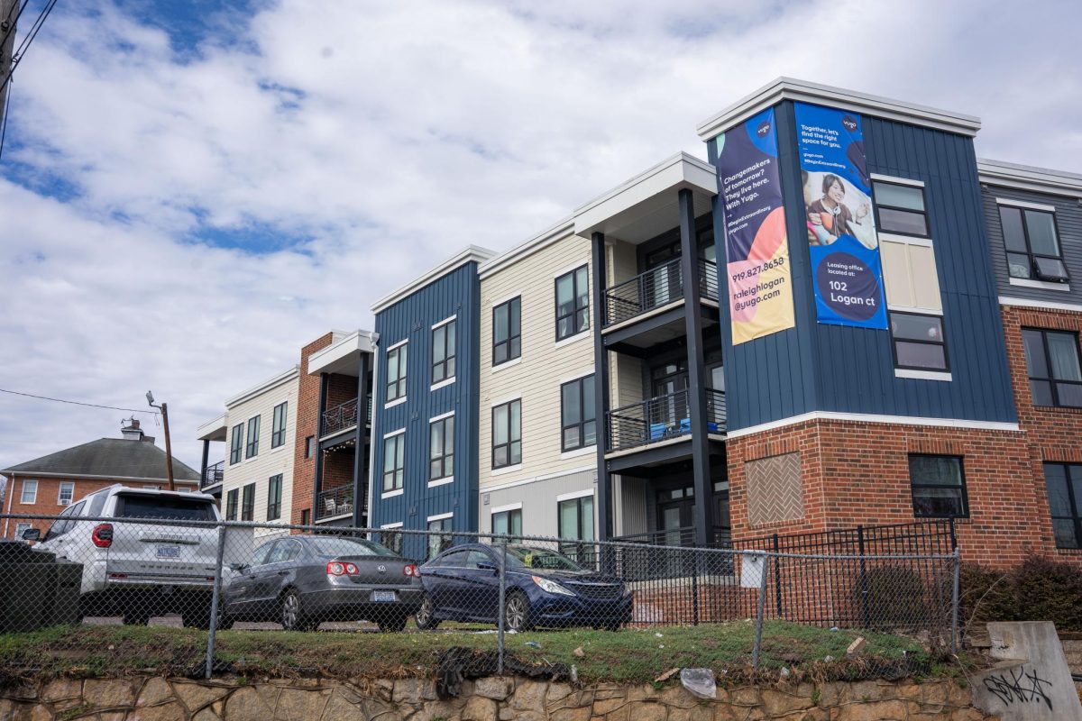 Apartments seen on Chamberlain Street developed in 2019.