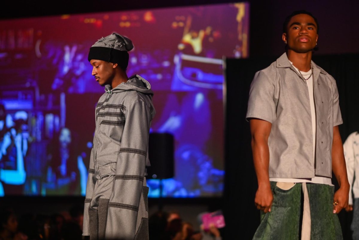 The models for Fred Pierce Jr., a third-year student studying fashion textile management, show his work during the African American Textile Society Fashion Exposé at Talley State Ballroom on Monday, April. 20, 2026. This was the African American Textile Society 28th Annual Fashion Exposé focusing on culture and Heritage.