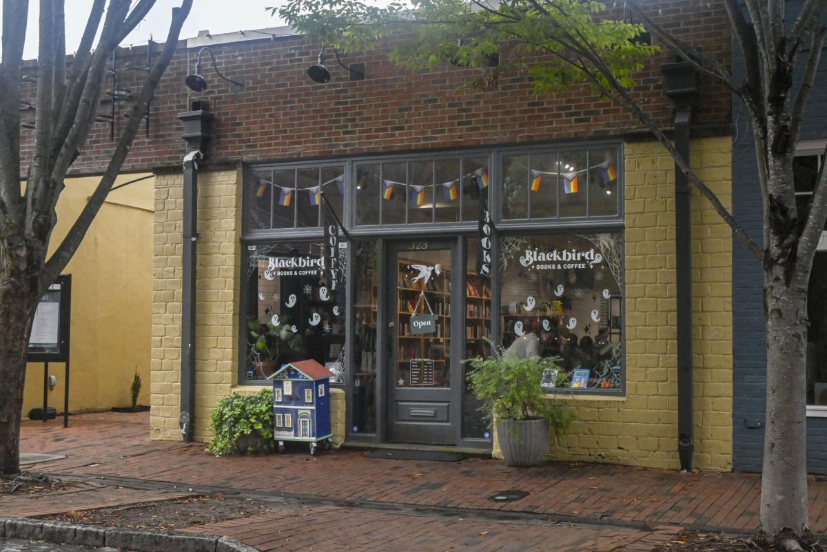 Blackbird Books and Coffee pictured on Saturday, Sept. 27, 2025. The shop promotes a message of support and inclusion to all. 