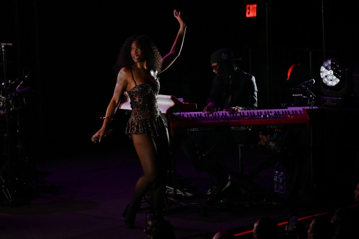 Ari Lennox, an American R&B artist, performs during her concert at The Ritz Raleigh on Wednesday, June 3, 2026.